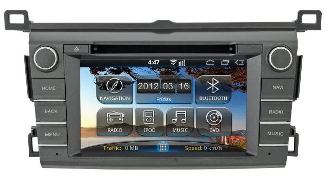 ШГУ INCAR AHR-2287 R4 Toyota RAV4 13+ DVD 2din