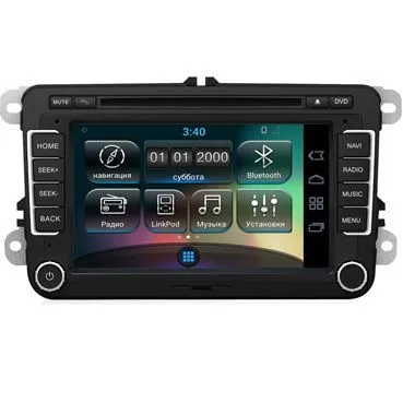 ШГУ INCAR AHR-8688 VW Passat B7 white Android 4.1