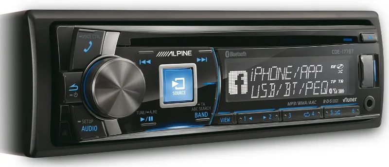 CD - ресивер Alpine CDE-177BT CD - ресивер Alpine CDE-177BT
