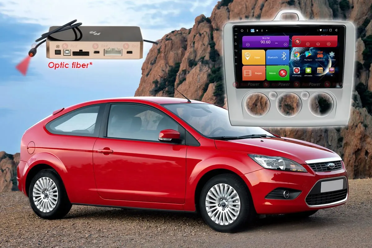Автомагнитола RedPower 51137 R IPS DSP Ford Focus (2005-2011) серая 