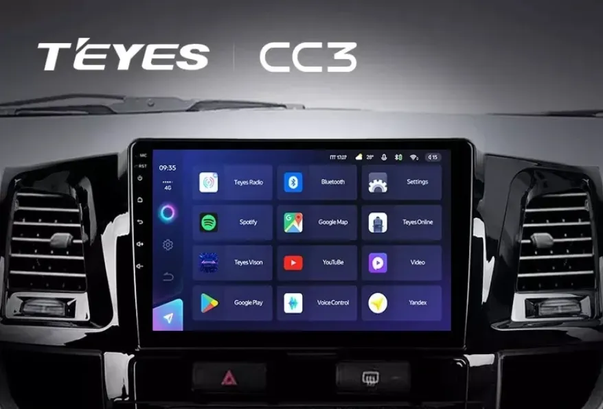 ШГУ Teyes CC3 3/32 9 Toyota Hilux 2011-2015