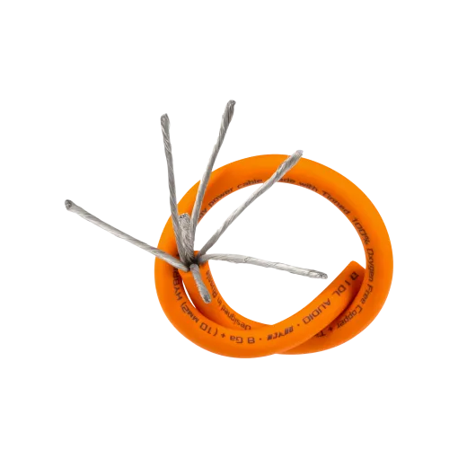 Силовой кабель DL Audio Raven Power Cable 8 Ga Orange (1б-100м) (1м)