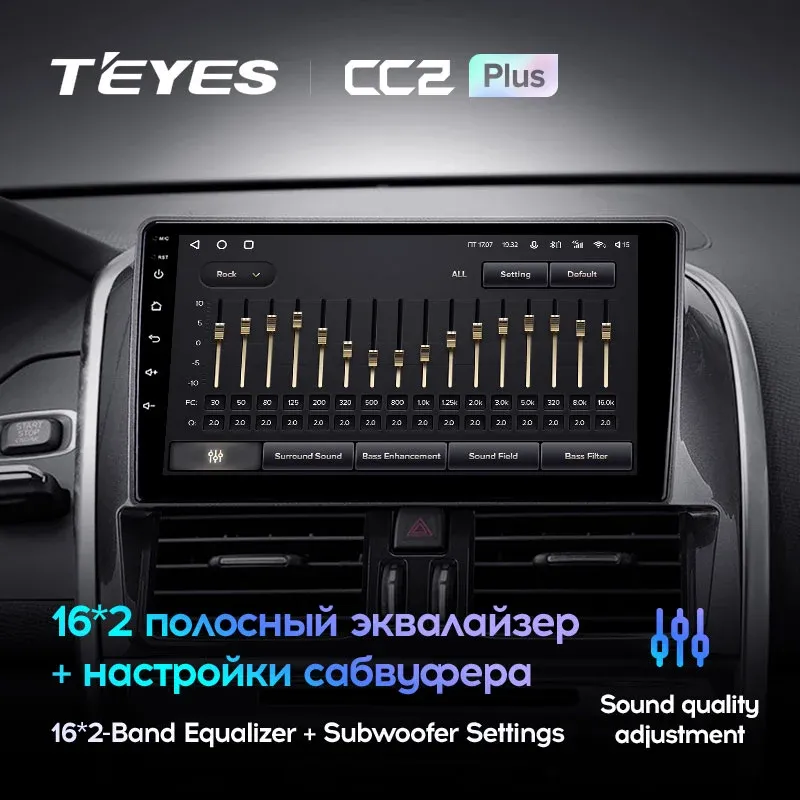 Комплект магнитолы TEYES CC2 Plus 9.0" для Volvo XC60 I рестайлинг 2013-2017
