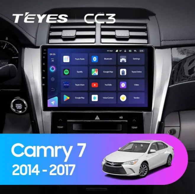 ШГУ Teyes CC3 3/32 GB Toyota Camry 7 XV 55 2014-2017