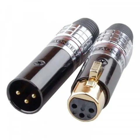 Разъемы Tchernov Cable XLR Plug Ultimate / Male/female pair (Yellow)