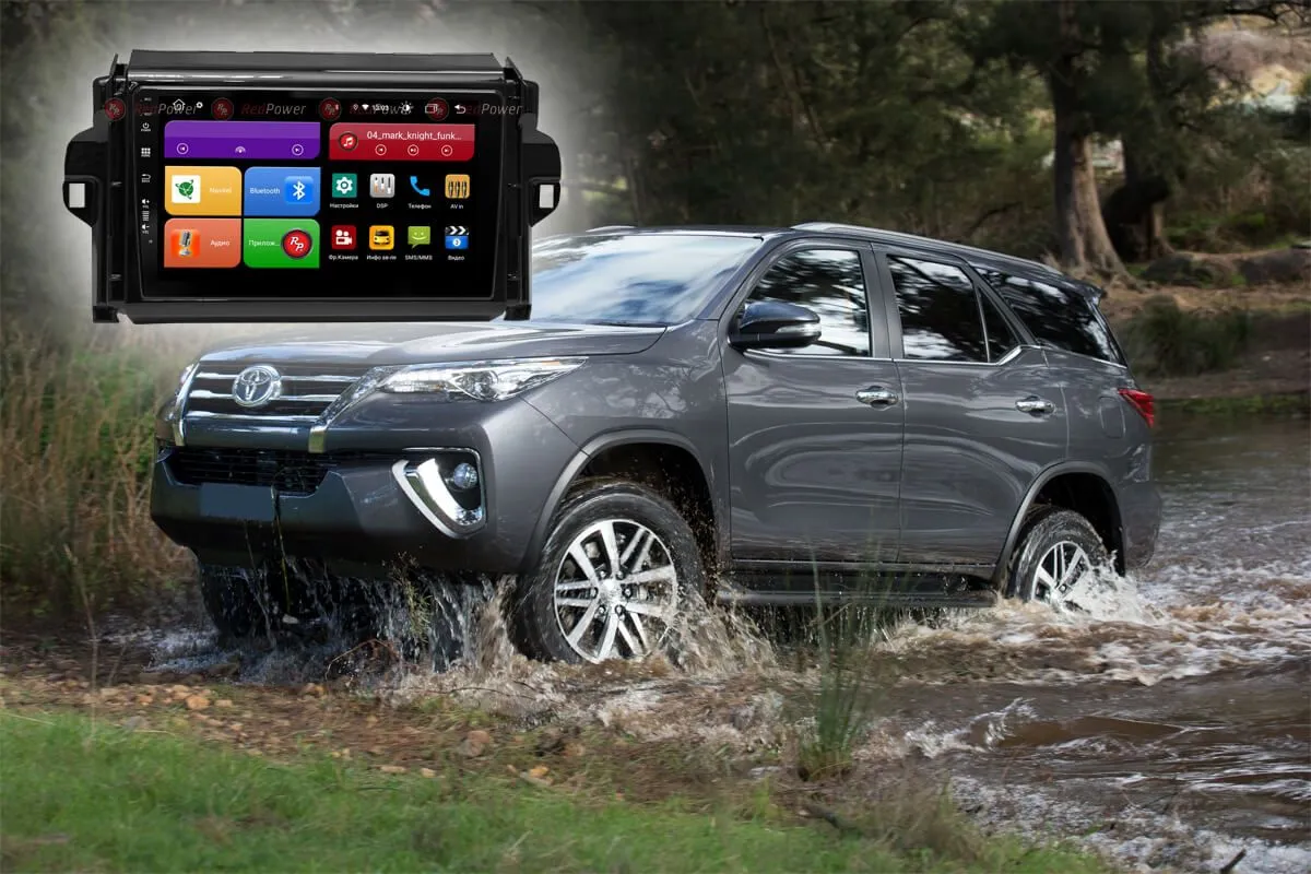 Автомагнитола RedPower 61069 Toyota Fortuner 2-поколение 2015 - 2020