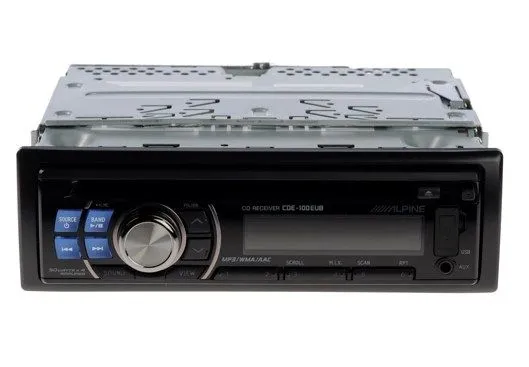 CD - ресивер Alpine CDE-100EUB, б/ штекера и короб