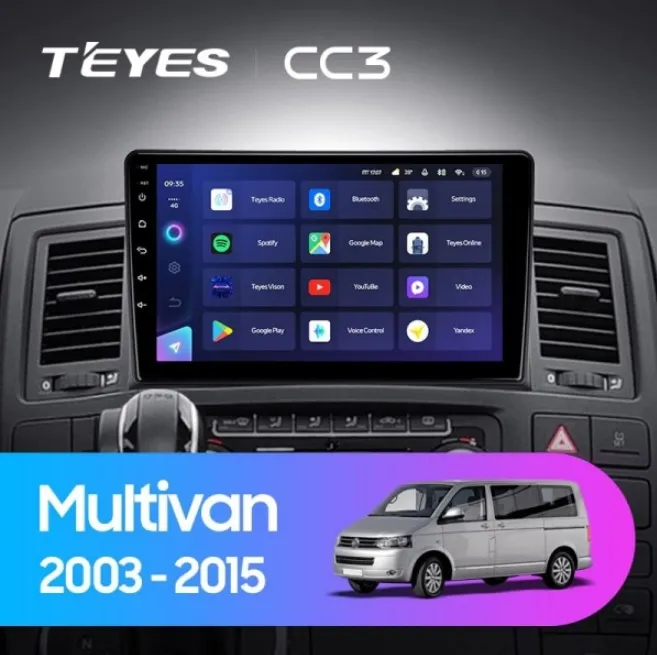 ШГУ Teyes CC3 3/32 GB Volkswagen Multivan 2003-2015