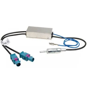 ISO ANT-3 APM VW антенный переходник  с питанием двойной