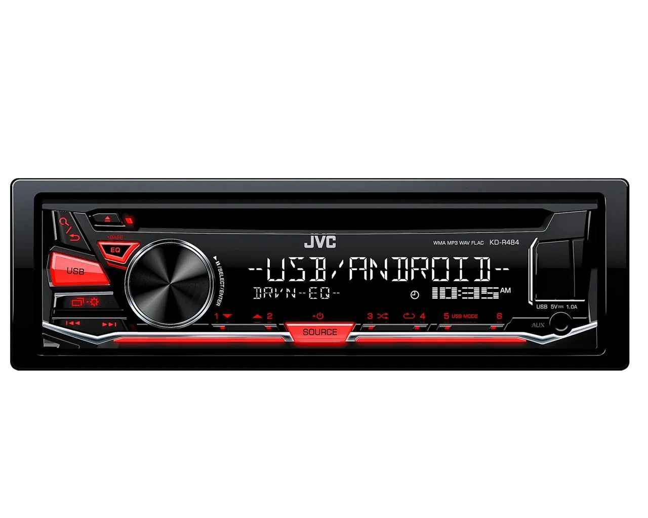 CD - ресивер JVC KD-R484 CD - ресивер JVC KD-R484