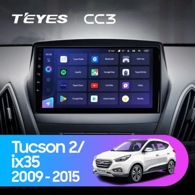 ШГУ Teyes CC3 4/64 GB Hyundai IX35 2009-2015