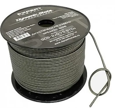 Акустический кабель Dynamic State SCS 2x0.75 STCu (1б-100м) (1м)