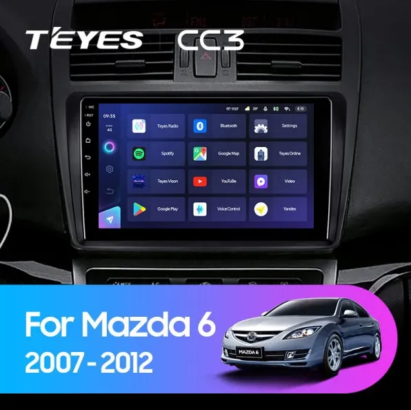 ШГУ Teyes CC3 3/32 GB Mazda 6 GH 2007-2012