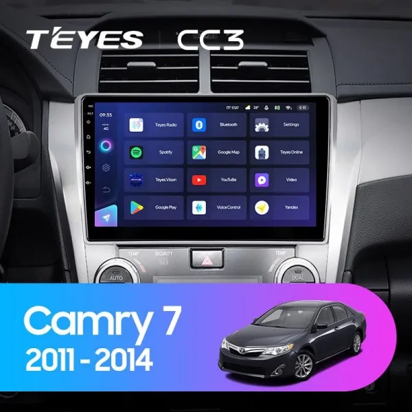 ШГУ Teyes CC3 4/64 GB Toyota Camry XV50 2011-2014