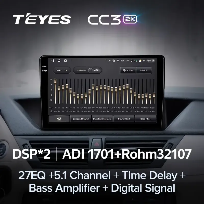 Комплект магнитолы TEYES CC3 2K 10.36" для BMW X1 E84 2009-2012