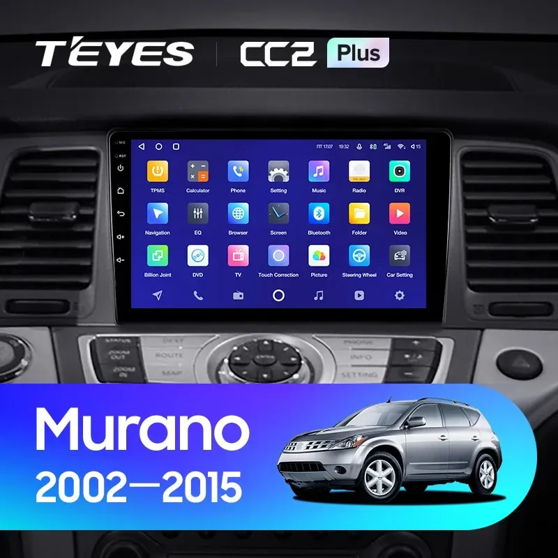 Комплект магнитолы TEYES CC2 Plus 9.0" для Suzuki Grand Vitara II 2005-2015