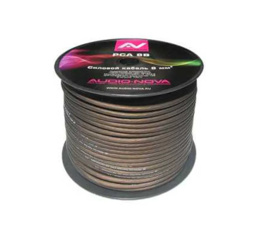 Силовой кабель AUDIO NOVA PCA 8BWR (1б-100м) (1м)