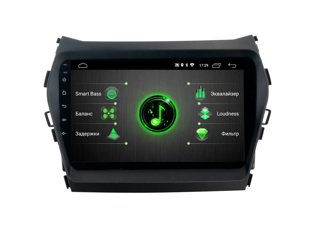 ШГУ INCAR DTA-2409 Hyundai Santa Fe 13-18 Android 10"