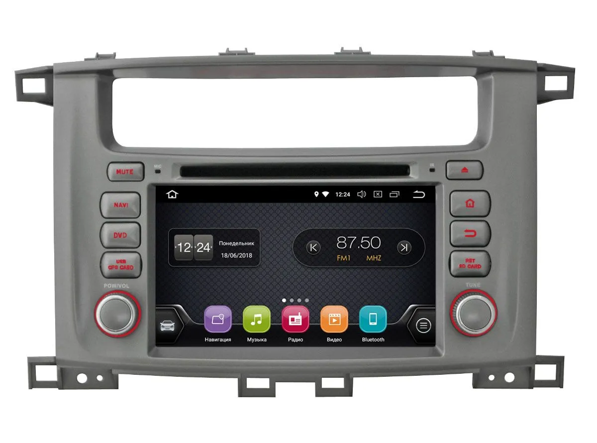 ШГУ INCAR TSA-2242 Toyota LC 100 (Android 8.0)