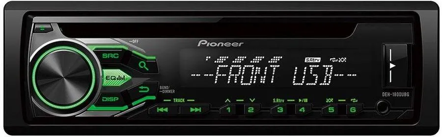 CD - ресивер Pioneer DEH 1800UBG CD - ресивер Pioneer DEH 1800UBG