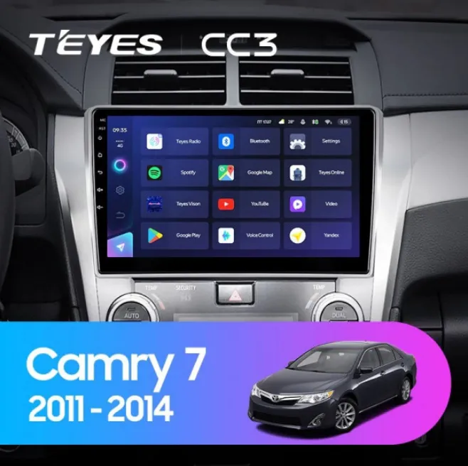 ШГУ Teyes CC3 3/32 GB Toyota Camry 50 10 2011-2014 CAN
