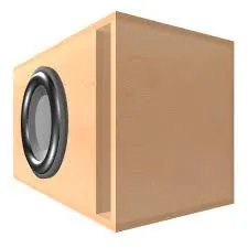 Короб под сабвуфер 12" люкс 40L щелевой порт