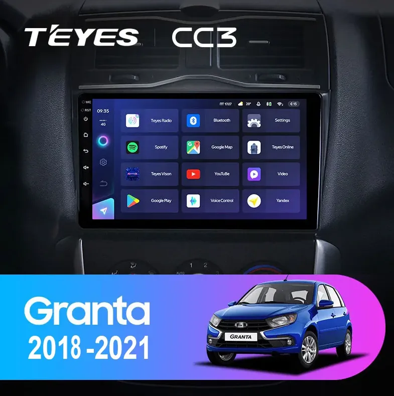 ШГУ Teyes CC3 3/32 GB Lada Granta FL 2018+