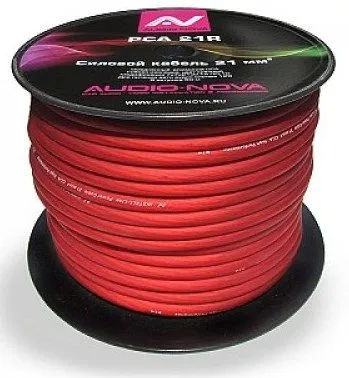 Силовой кабель AUDIO NOVA PCA 21R (1б-50м)(1м)