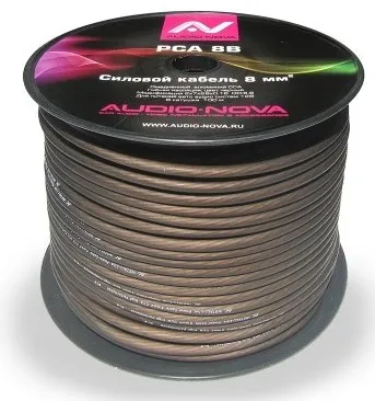 Силовой кабель AUDIO NOVA PCA 8B (1б-100м)(1м)