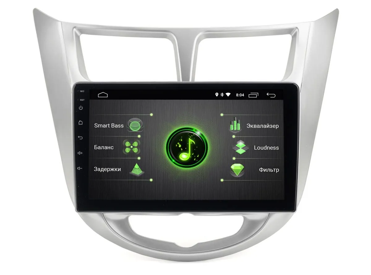 ШГУ INCAR DTA-2401 Hyundai Solaris 11-17 2din Android 9"