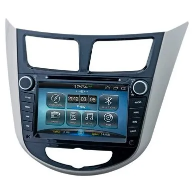 ШГУ INCAR AHR-2481 (Hyundai Solaris) DVD 2din