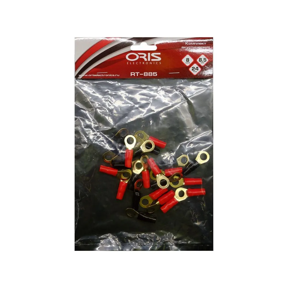 Клемма силовая "кольцо" ORIS RT-885 8Ga 1шт