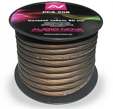Силовой кабель AUDIO NOVA PCA 50B (1б-20м)(1м)