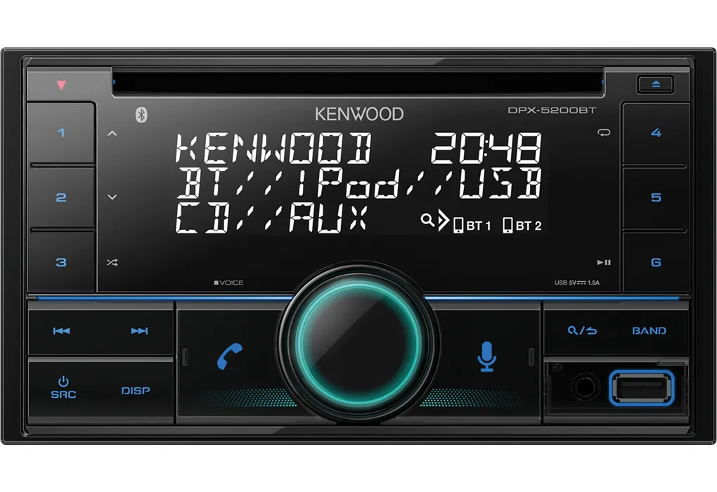 CD - ресивер Kenwood DPX-5200BT