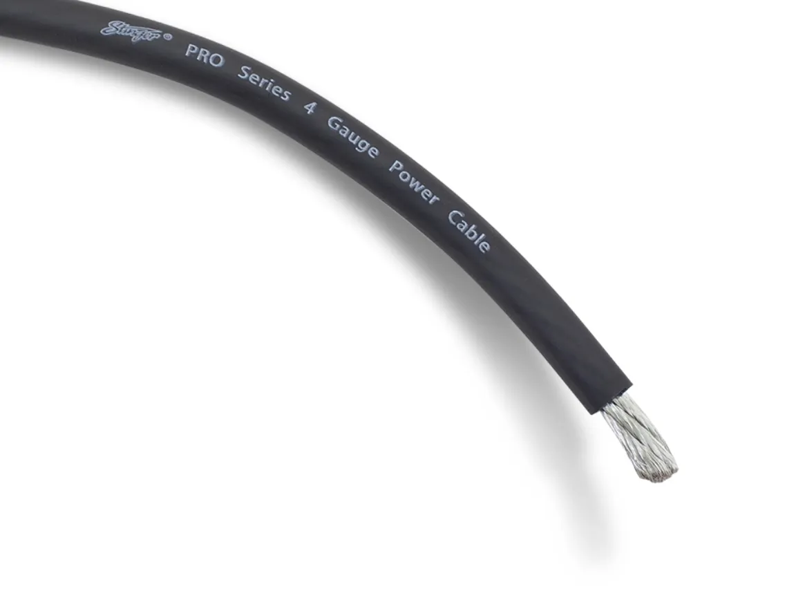 Силовой кабель Stinger SPW14TB 4GA (1б-30.50м)(1м)