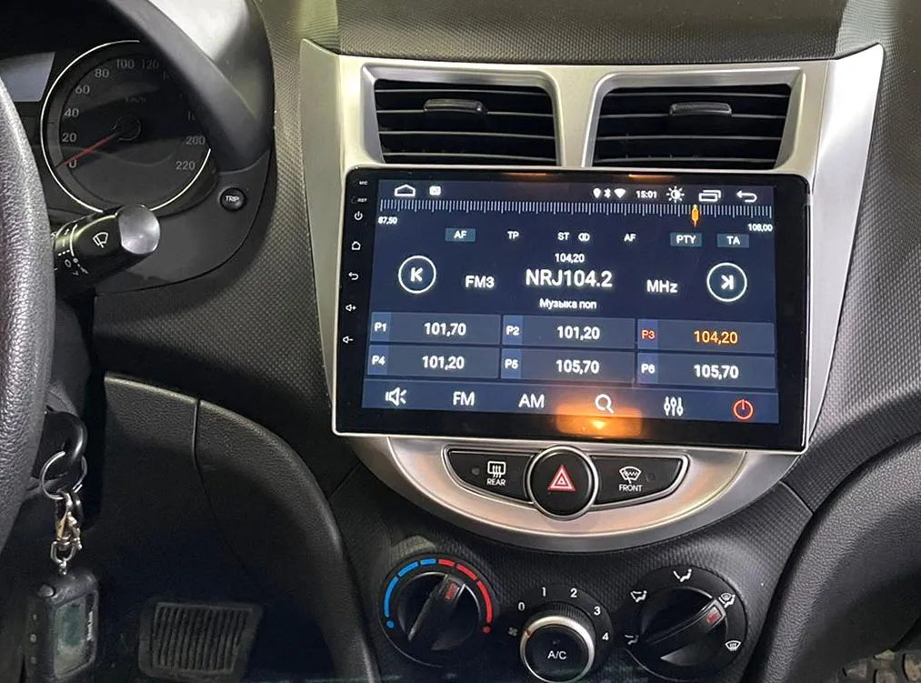 Рамка переходная RHY-FC322 Hyundai Solaris 2011-2017