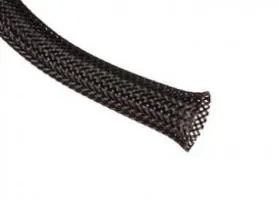 Защитная кабельная оплетка D8mm, L=100m/Black ZME-8 Black