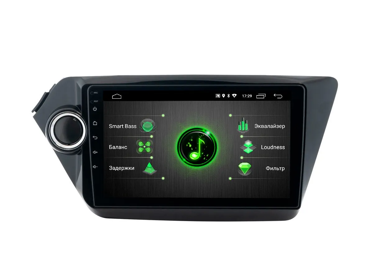 ШГУ INCAR DTA-1801 Kia Rio 11-17 2din Android 9.0 