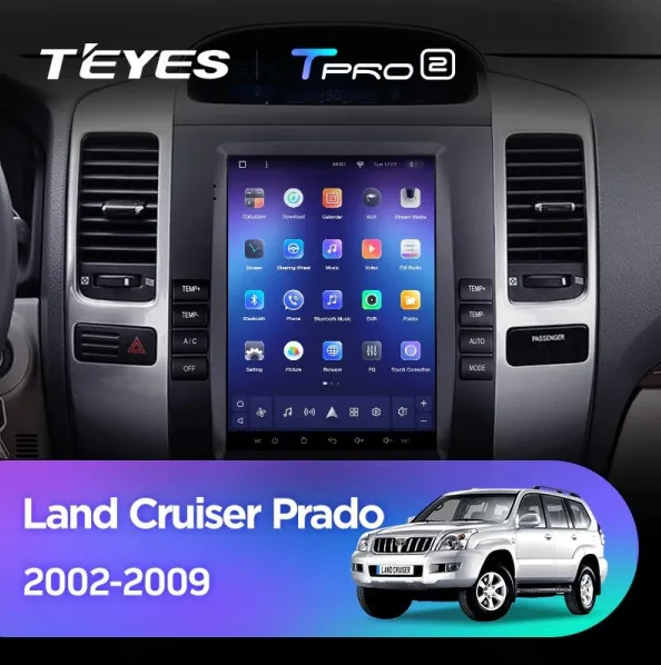 ШГУ Teyes TPRO 2 3/32 GB Toyota Land Cruiser Prado 120 2002-2009