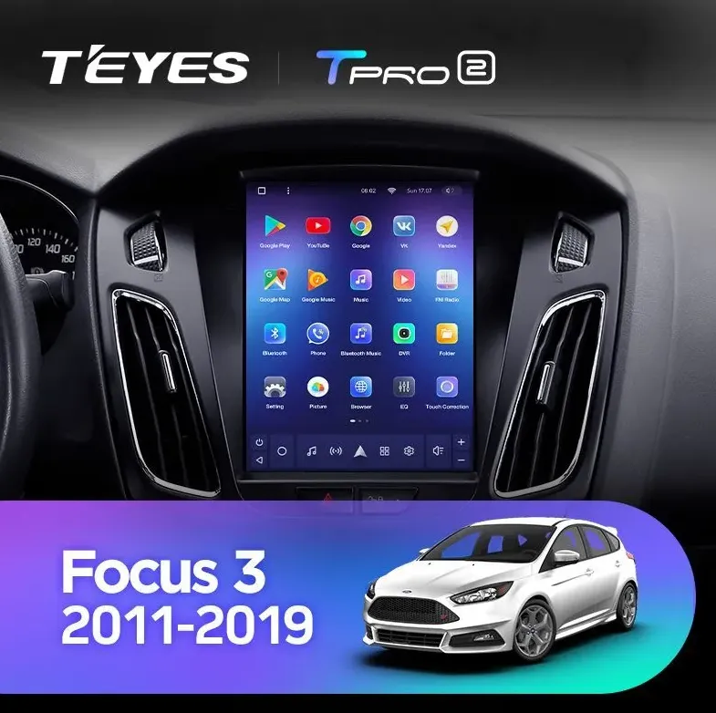 ШГУ Teyes Tpro 2 4/64 GB Ford Focus 3 2011-2019