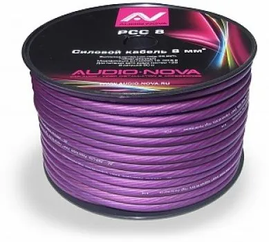 Силовой кабель AUDIO NOVA PCC 8 (1б-50м)(1м)
