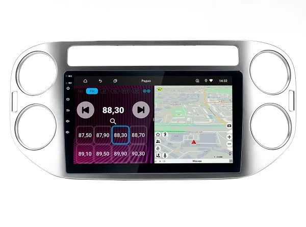 ШГУ INCAR XTA-8604 VW Tiguan 10-15 Android 9"