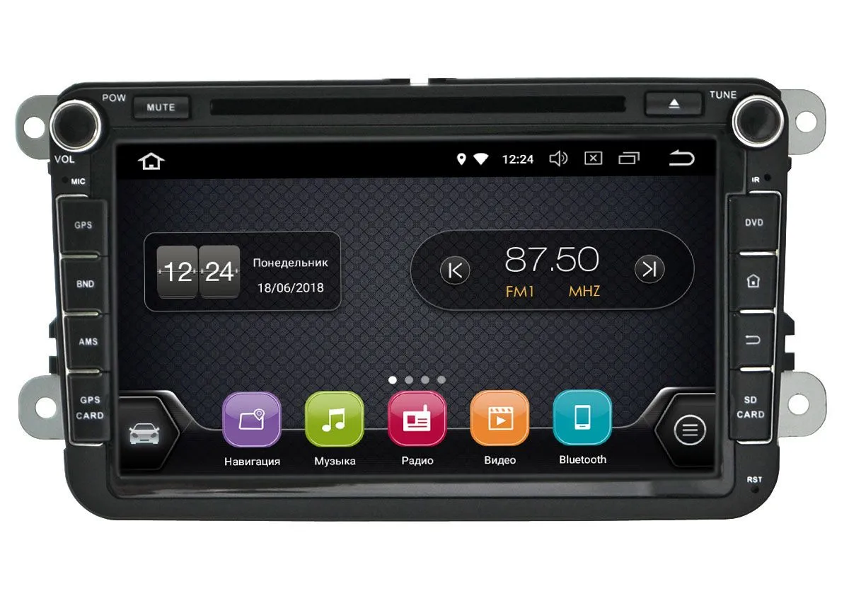 ШГУ INCAR TSA-8642 VW Passat B7 (Android 8.0)