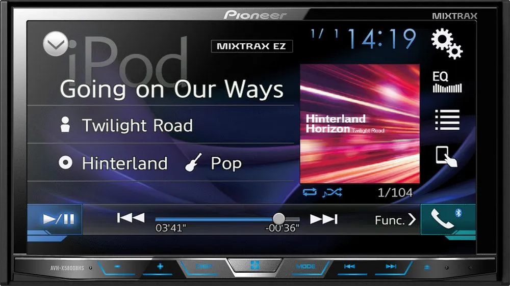 DVD - ресивер Pioneer AVH-X5800BT 