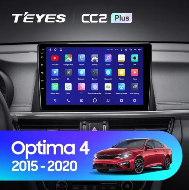 ШГУ Teyes CC2 Plus 3/32 GB Kia Optima 4 2015-2020