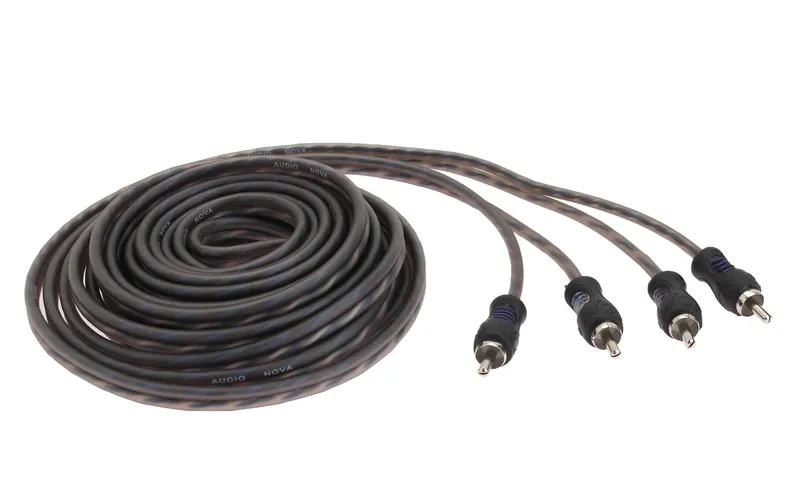 Межблочный кабель AUDIO NOVA RC4-5M ECO 2-х канальный, 5м