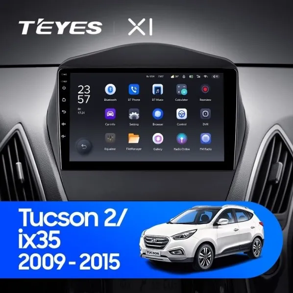 ГУ Teyes X1 Hyundai ix35 2009-2015