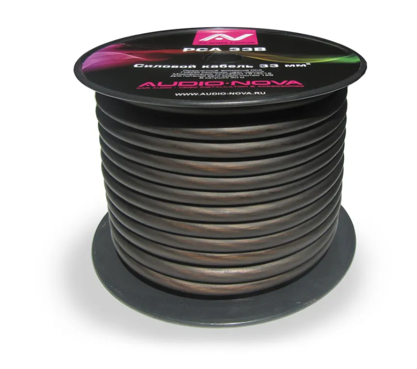 Силовой кабель AUDIO NOVA PCA 33BWR (1б-30м) (1м)