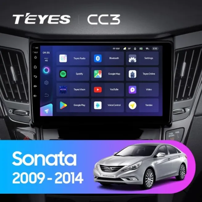 ШГУ Teyes CC3 3/32 (GB) Hyundai Sonata 6 YF 2009-2014