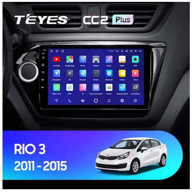 ШГУ Teyes CC2 Plus 3/32 GB Kia RIO 3 2011-2016